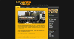 Desktop Screenshot of penwardenhaulage.co.uk