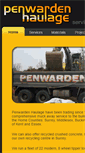 Mobile Screenshot of penwardenhaulage.co.uk